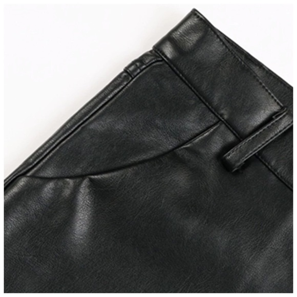 Annla Cashmere Vegan Leather Pants - Picture 8 of 10